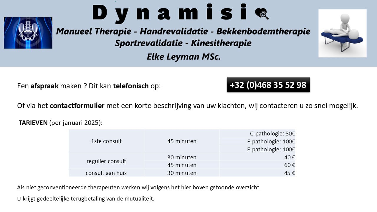 Tarieven en Afspraak Maken